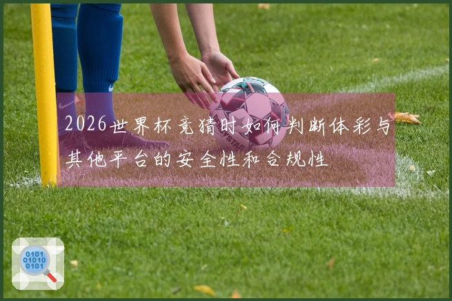 2026世界杯竞猜时如何判断体彩与其他平台的安全性和合规性