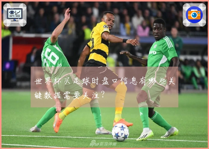 世界杯买足球时盘口信息有哪些关键数据需要关注？